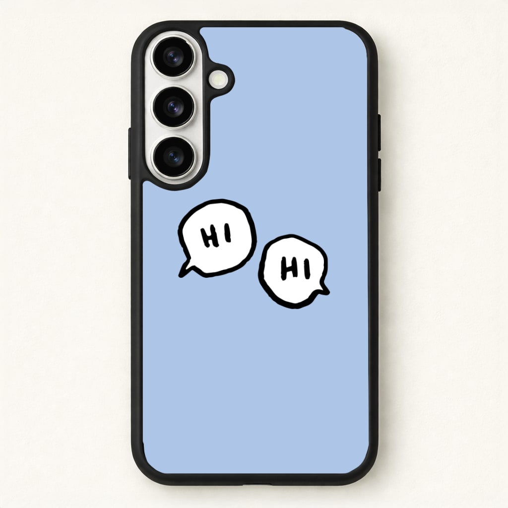 Hi Hi - Heart TV Phone Case - Galaxy S26 / Standard