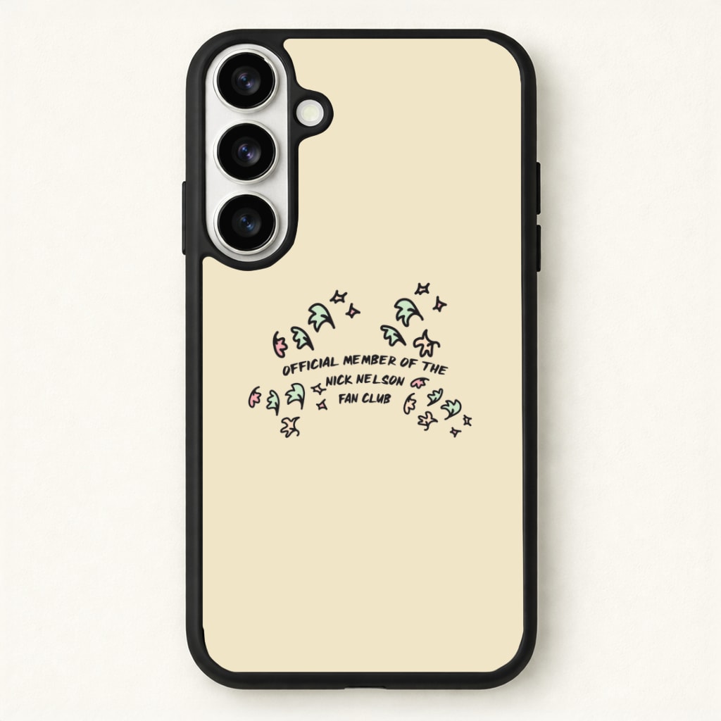 Official Member Of The Nick Nelson Fan Club - Heart TV Phone Case - Galaxy S26 / Standard