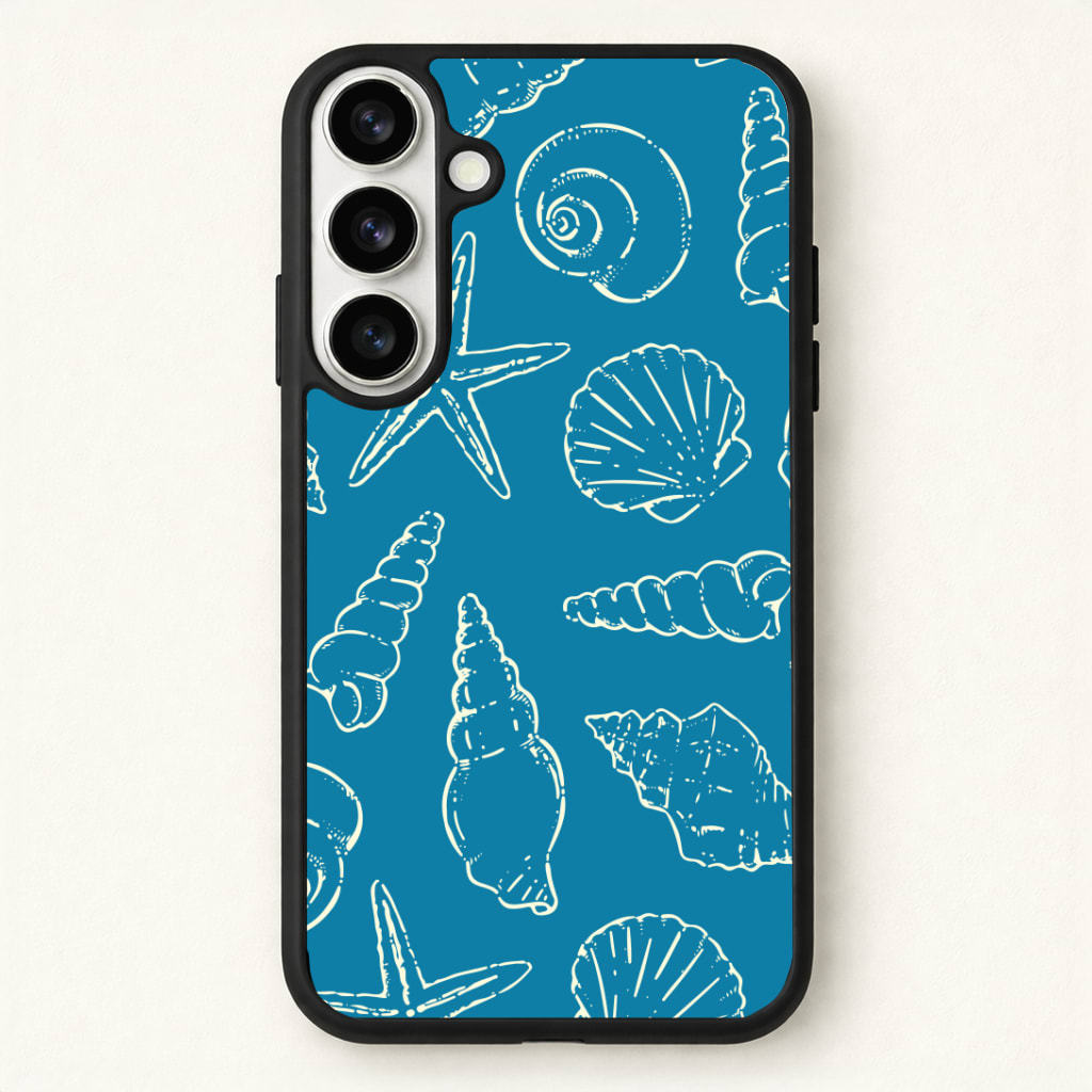 Sketched Shells Pattern Phone Case - Galaxy S26 / Standard