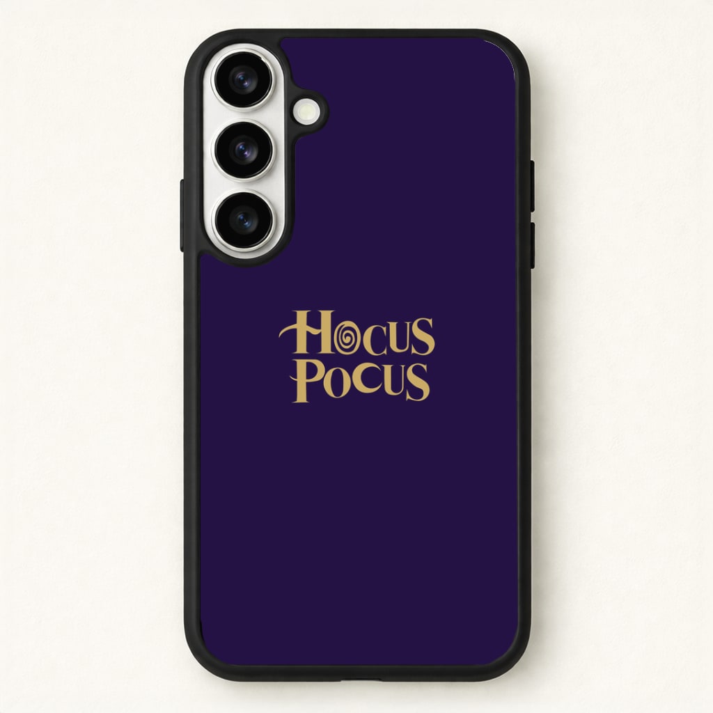 Text - Hocus Halloween Phone Case - Galaxy S26 / Standard