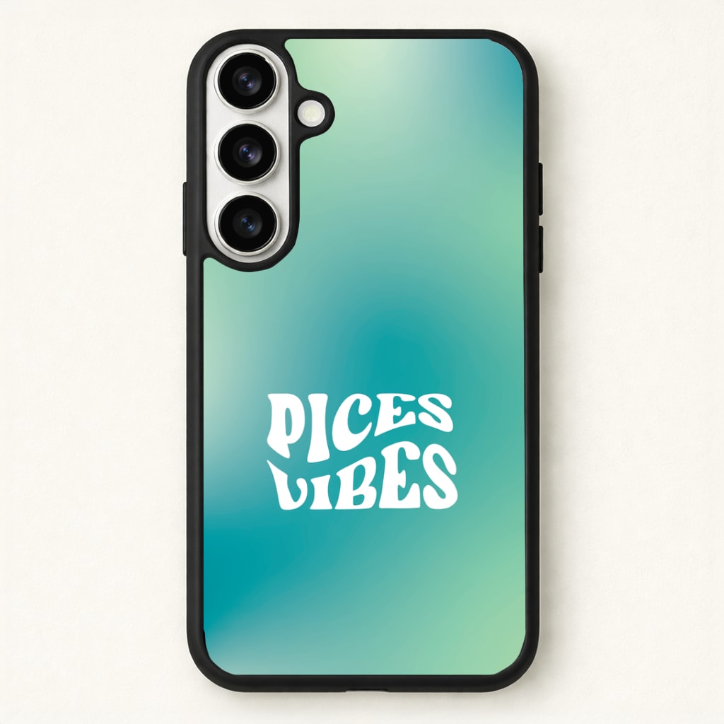 Pices Vibes Gradient Zodiac Phone Case - Galaxy S26 / Standard