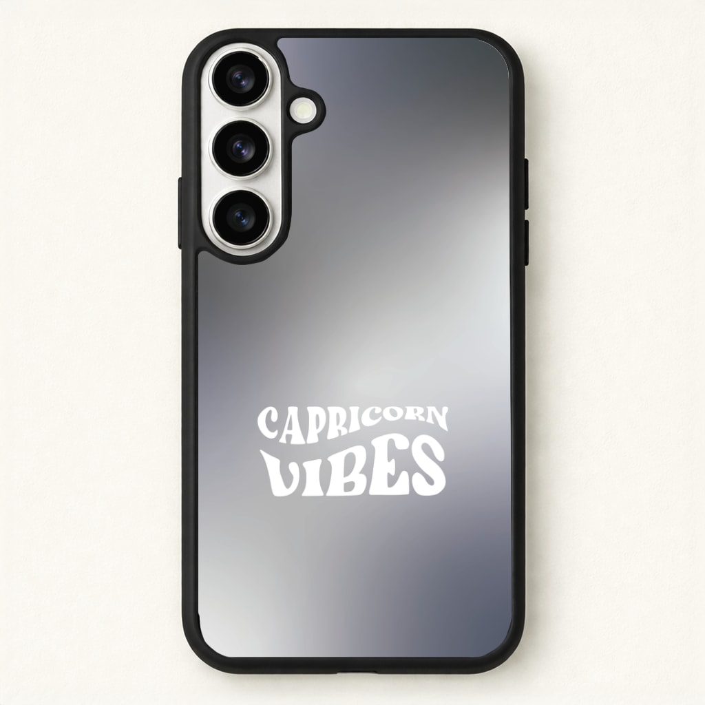 Capricorn Vibes Gradient Zodiac Phone Case - Galaxy S26 / Standard