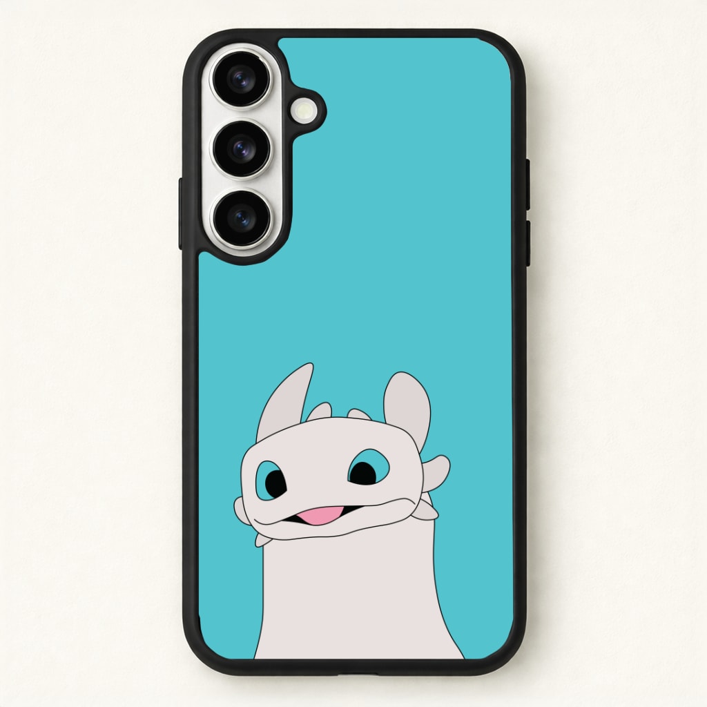 White Fury Dragon Phone Case - Galaxy S26 / Standard