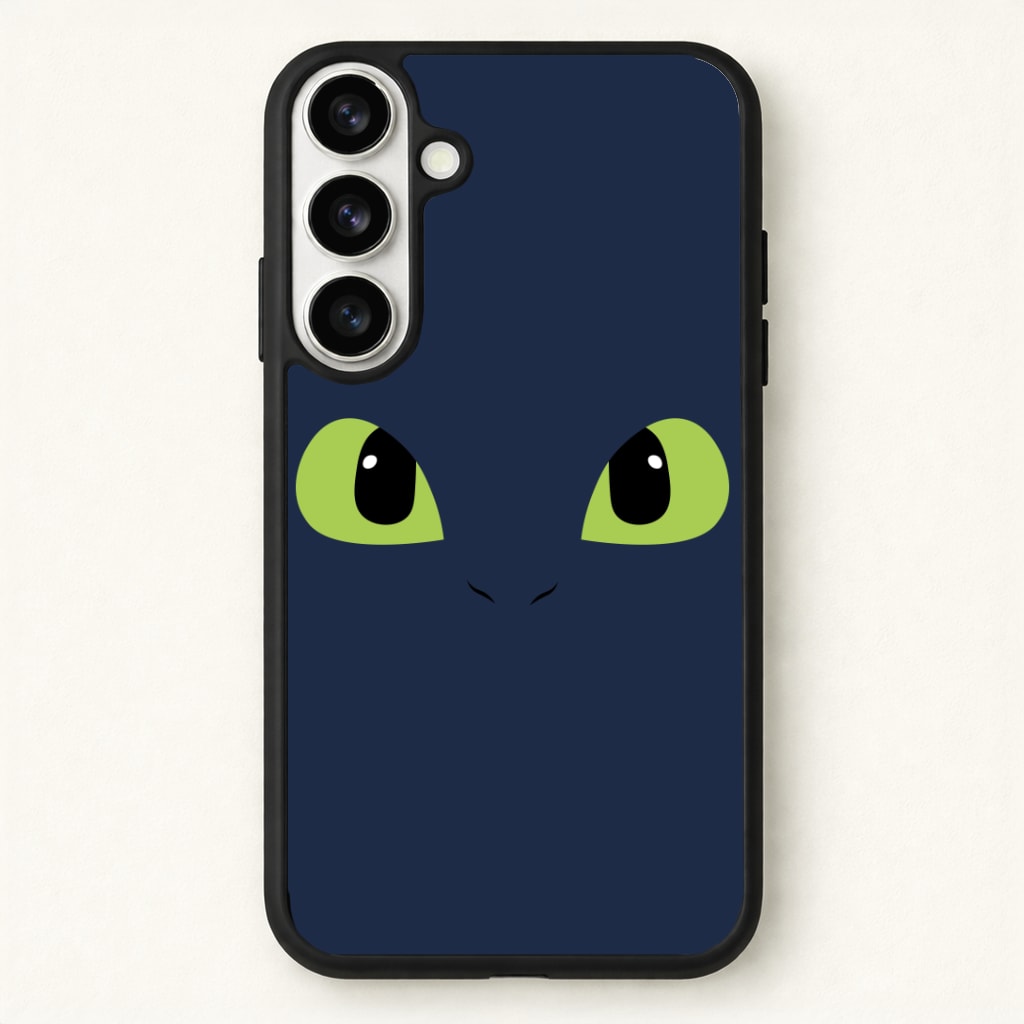 Black Fury Dragon Face Phone Case - Galaxy S26 / Standard