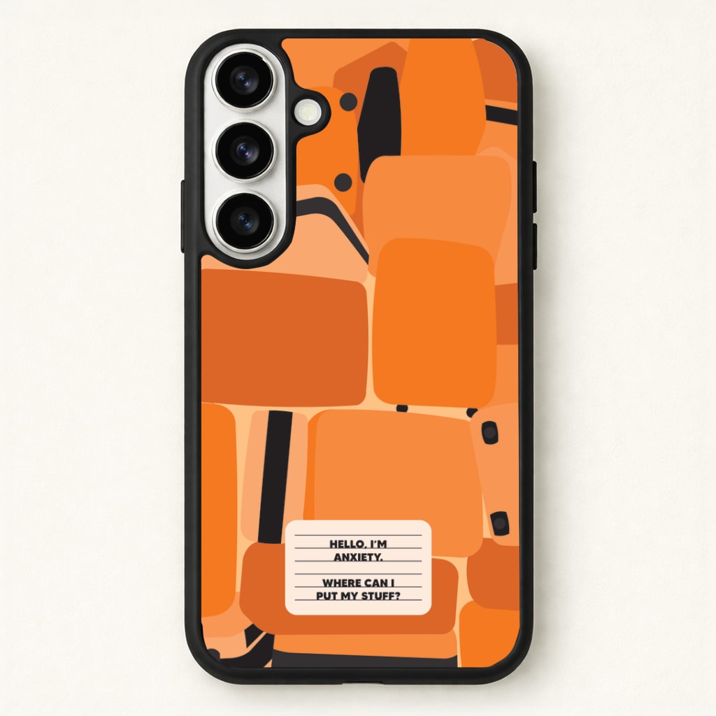 Hello I'm Anxiety - Inside Out Phone Case - Galaxy S26 / Standard