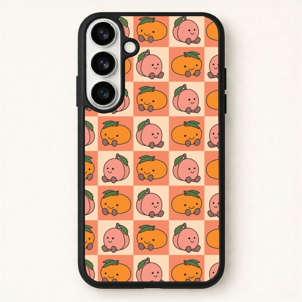 Oranges And Peaches - Plushy Phone Case - Galaxy S26 / Standard