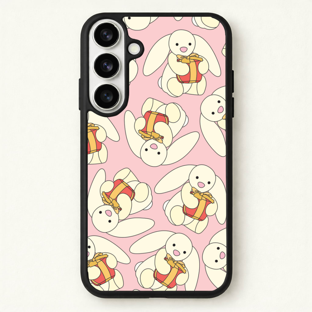 Bunny Present Pattern Phone Case - Galaxy S26 / Standard