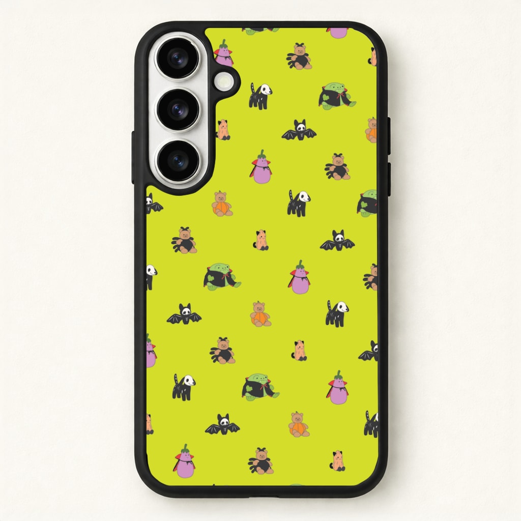 Halloween Plushies Pattern III - Halloween Phone Case - Galaxy S26 / Standard
