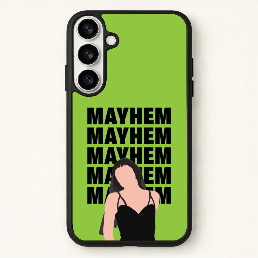 Neon Green Mayhem Phone Case - Galaxy S26 / Standard