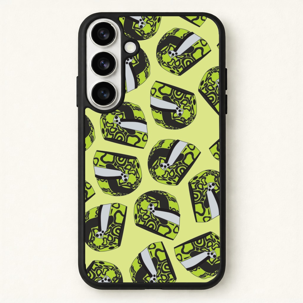 Lando Helmet Pattern Phone Case - Galaxy S26 / Standard