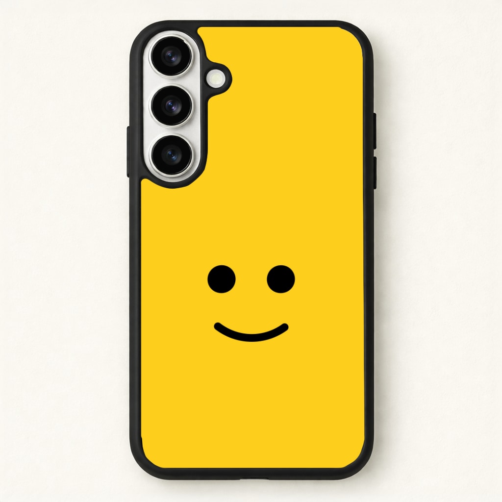 Brick Face Smile Phone Case - Galaxy S26 / Standard
