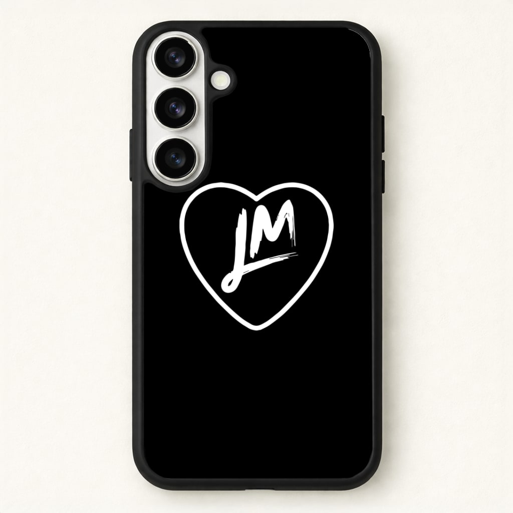 Little Mix Heart Phone Case - Black - Galaxy S26 / Standard