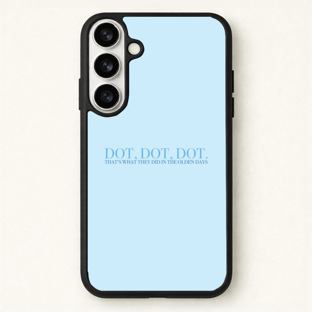 Dot, Dot, Dot Phone Case - Galaxy S26 / Standard