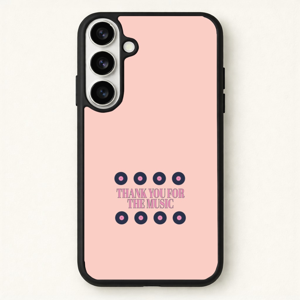 Thank You For The Music - Mamma Mia Phone Case - Galaxy S26 / Standard