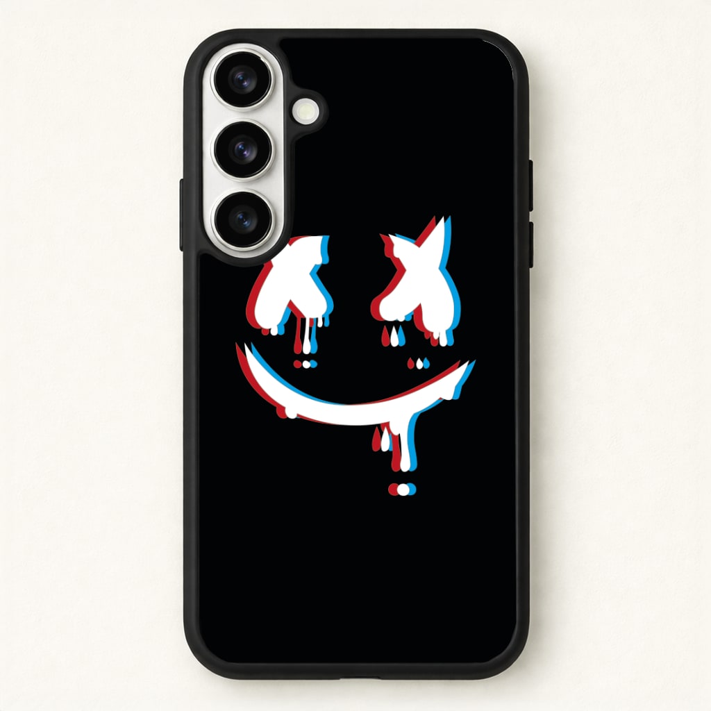 Blue Blur - White Helmet DJ Phone Case - Galaxy S26 / Standard