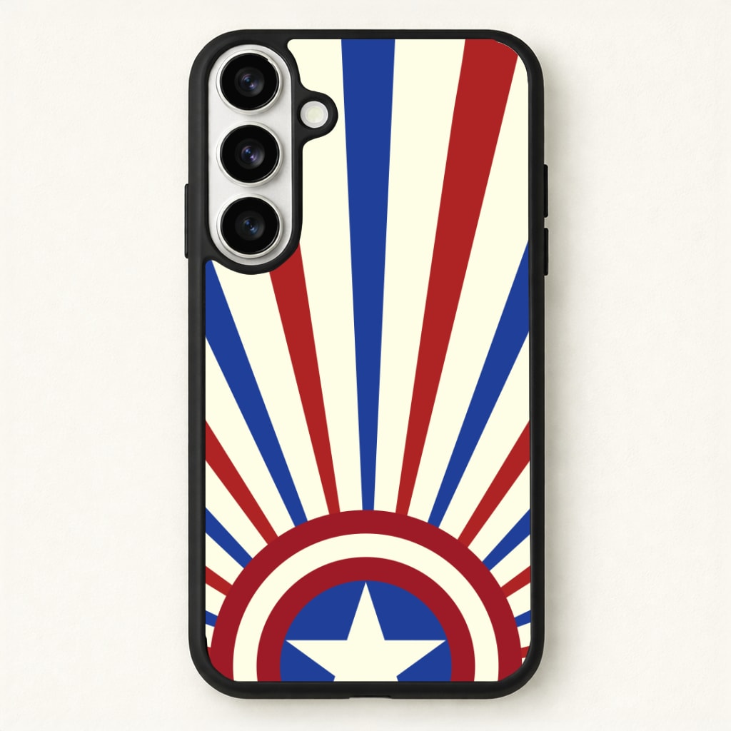 Shield And Stripes Phone Case - Galaxy S26 / Standard