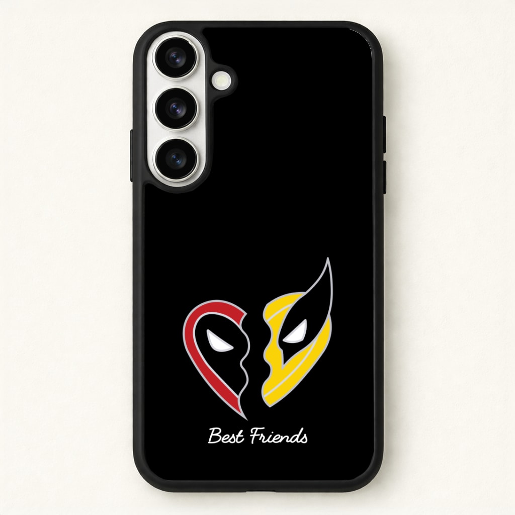 Superhero Best Friends Locket Phone Case - Galaxy S26 / Standard