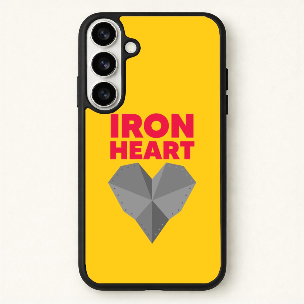 Metal Heart Phone Case - Galaxy S26 / Standard