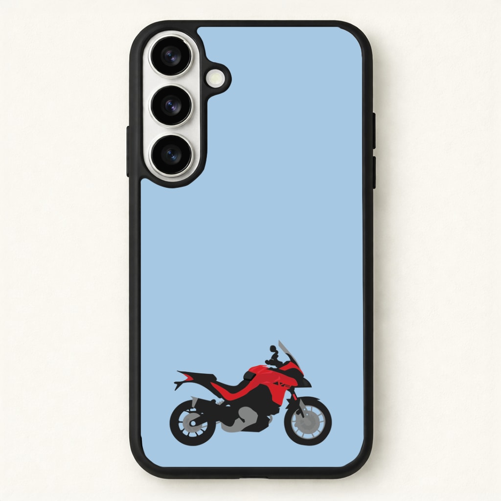 Red Motorbike - Motorbike Phone Case - Galaxy S26 / Standard