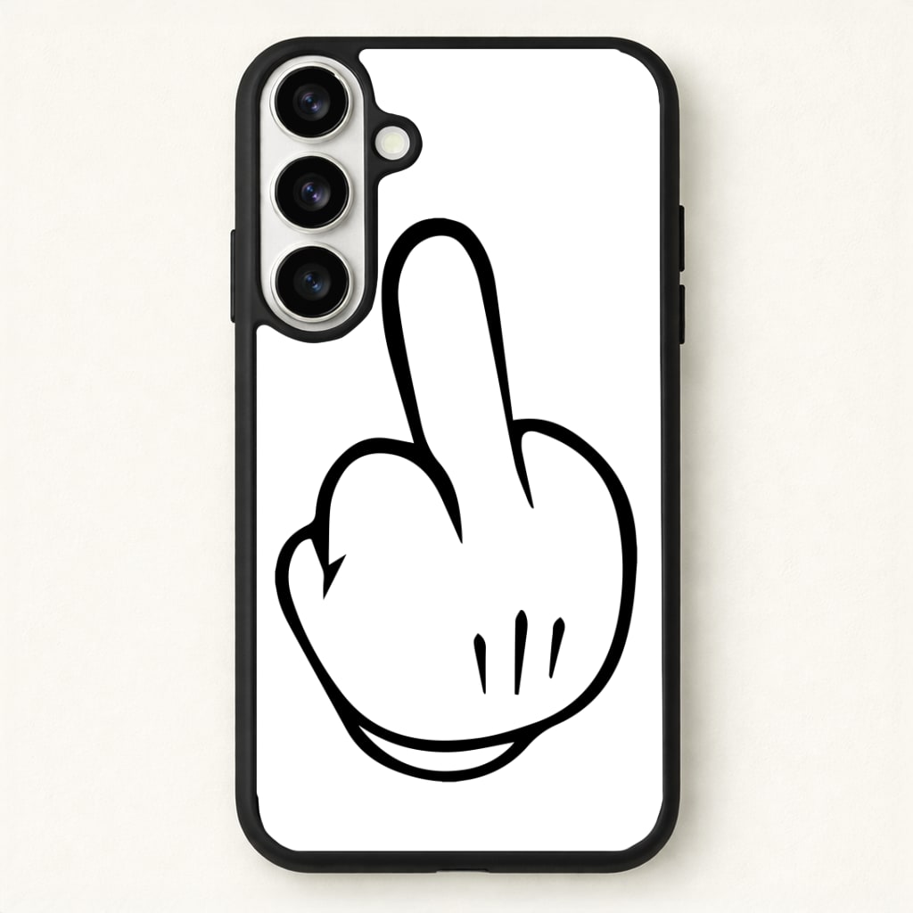 Fairytale Mouse Middle Finger Phone Case - Galaxy S26 / Standard
