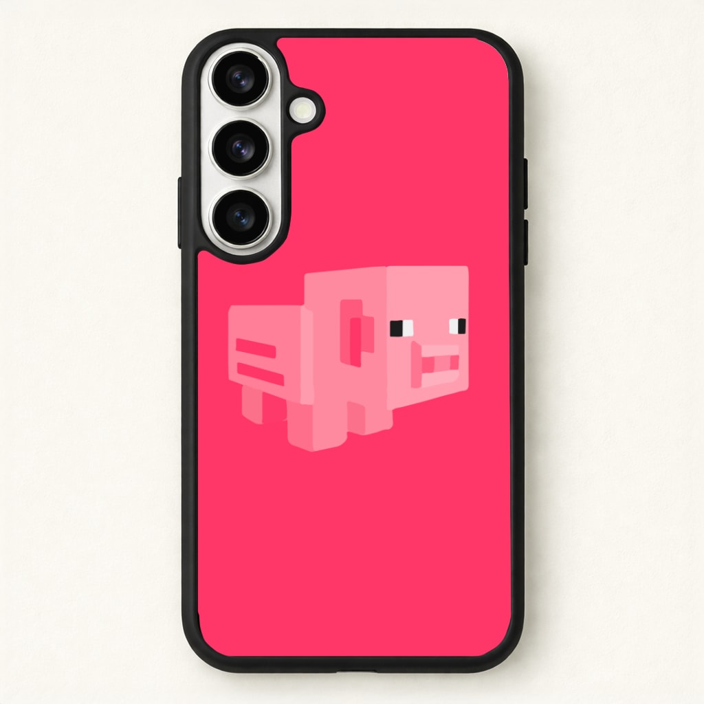 Mining Pig Phone Case - Galaxy S26 / Standard