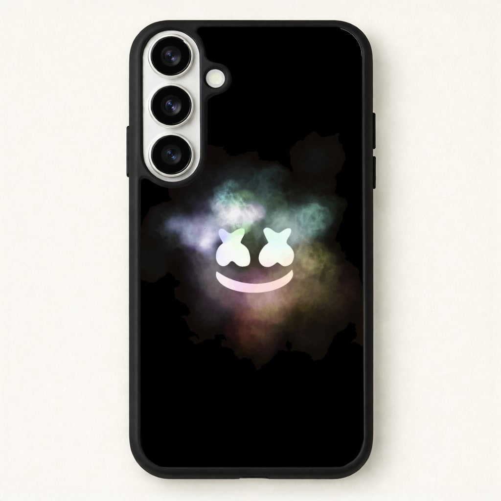 Black White Helmet DJ Smoke Phone Case - Galaxy S26 / Standard