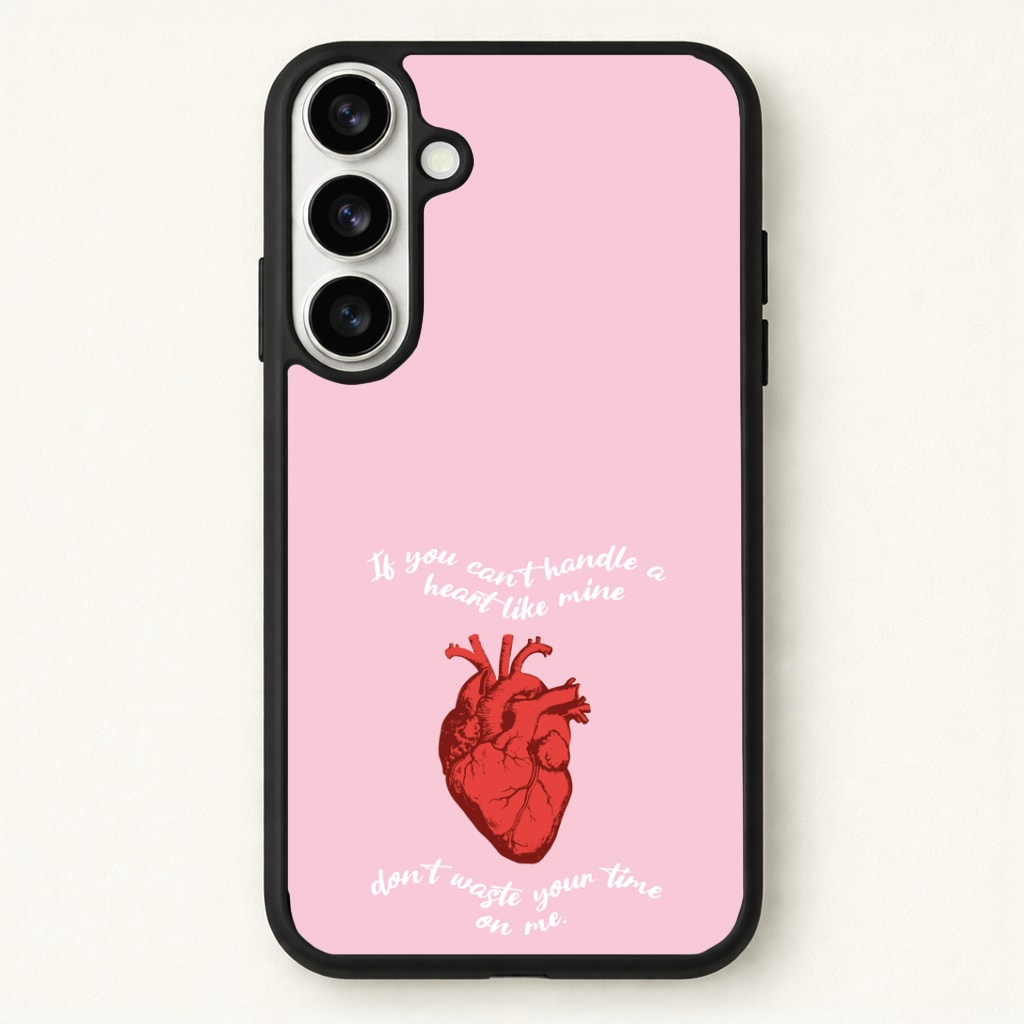 Don't Waste Your Time On Me Phone Case - Galaxy S26 / Standard