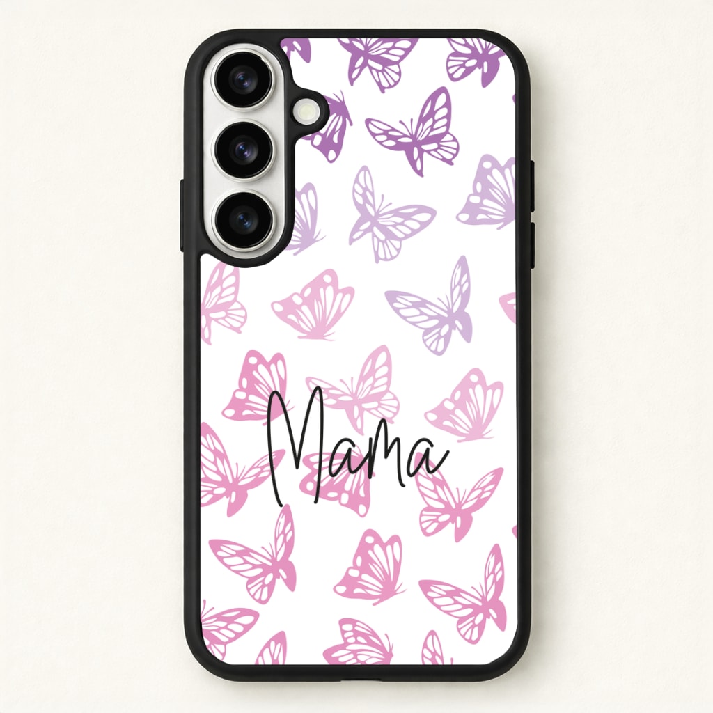 Mama Butterflies - Mother's Day Phone Case - Galaxy S26 / Standard