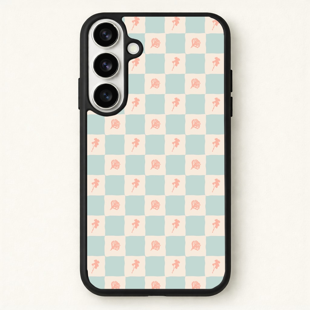 Patchwork Floral Pattern Phone Case - Galaxy S26 / Standard