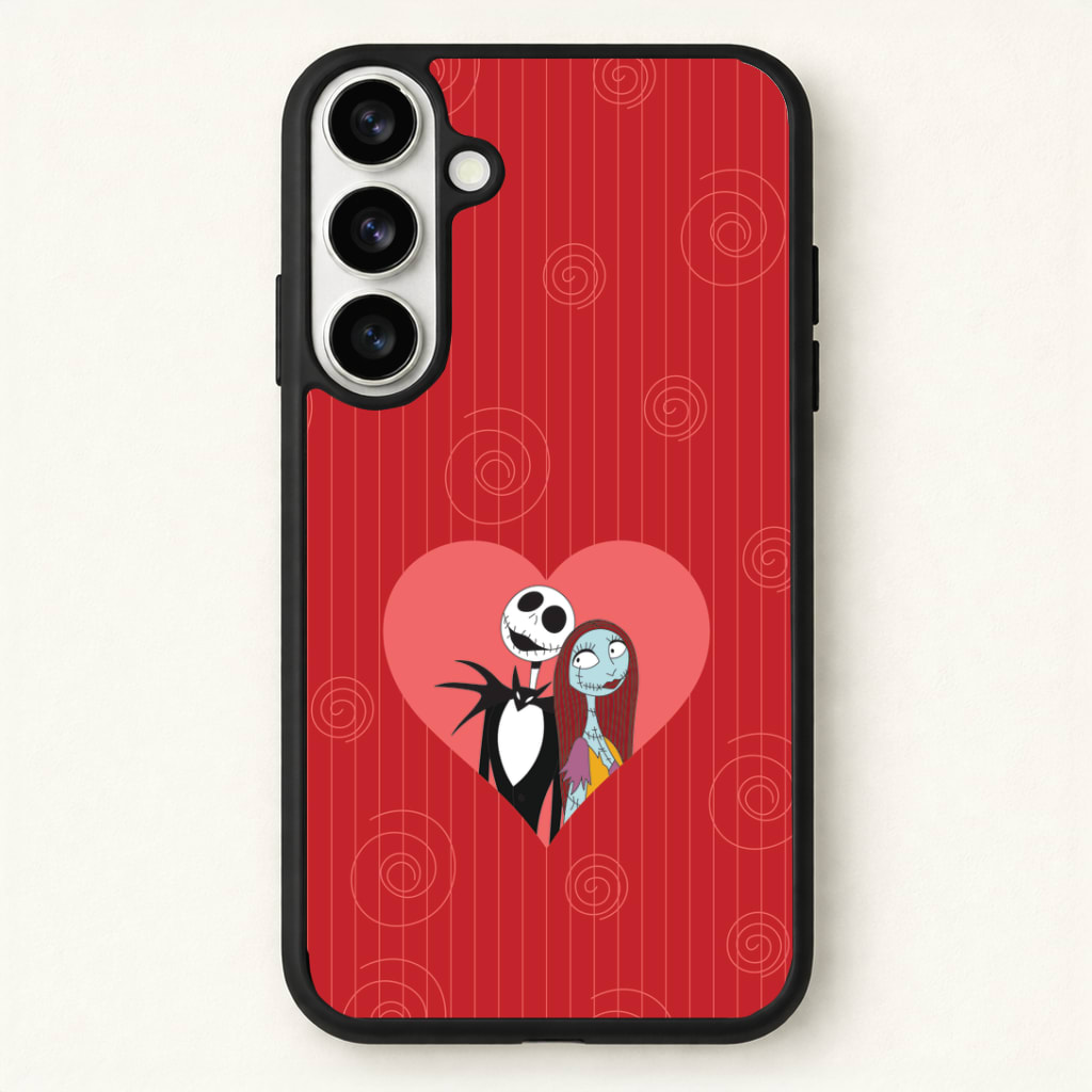 J And S Heart Phone Case - Galaxy S26 / Standard