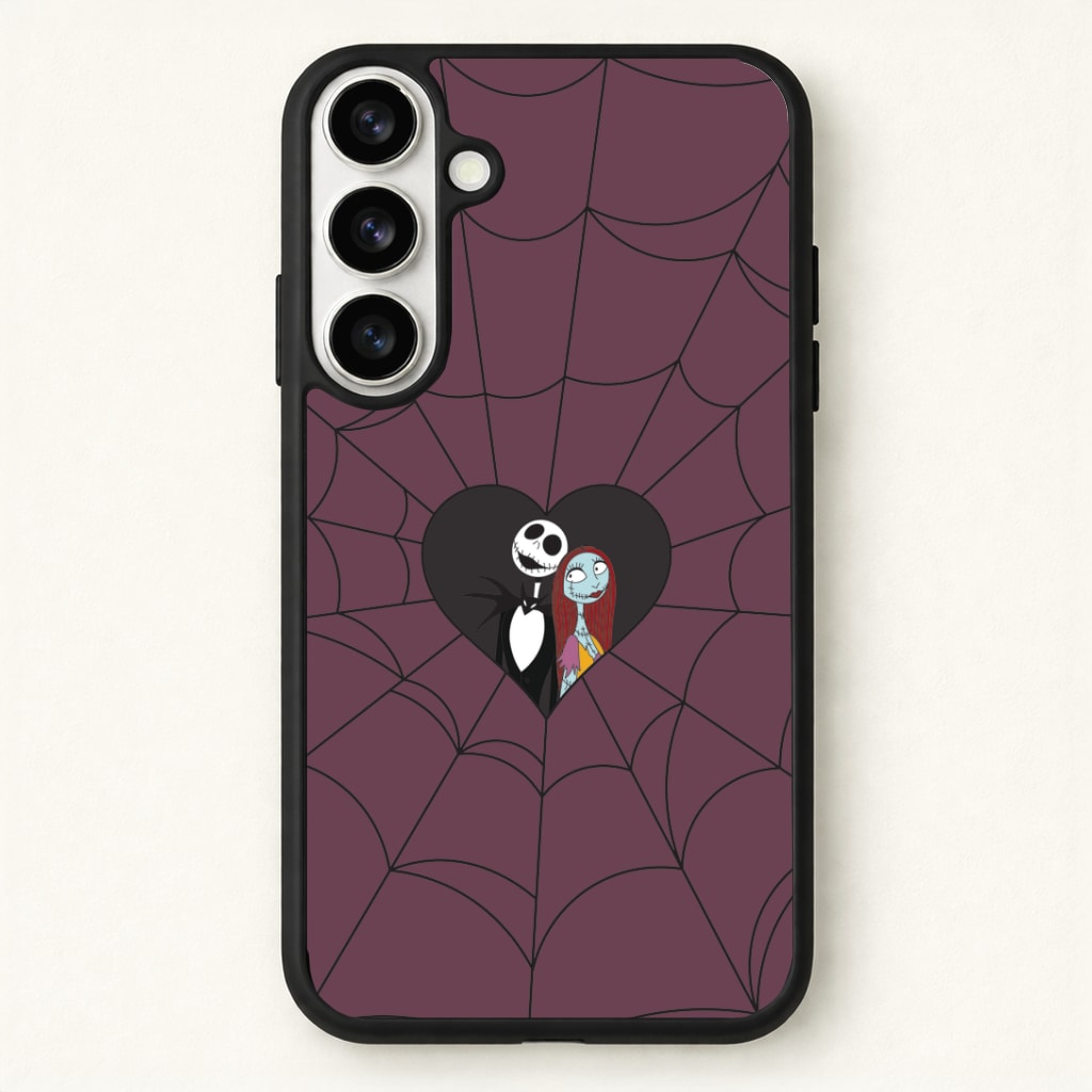 J And S Cobweb Heart Phone Case - Galaxy S26 / Standard