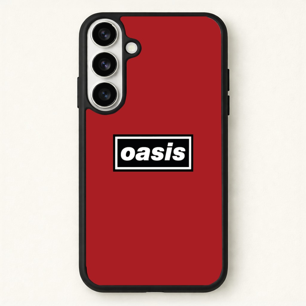 Band Name Red Phone Case - Galaxy S26 / Standard