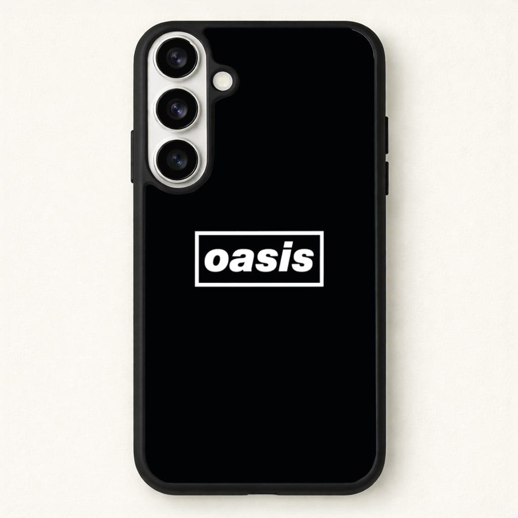 Band Name Black Phone Case - Galaxy S26 / Standard