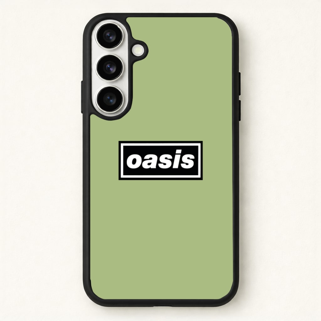 Band Name Green Phone Case - Galaxy S26 / Standard