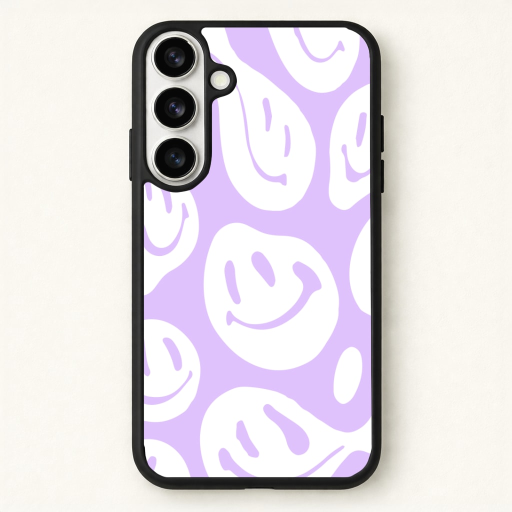 Trippn Smiley - Purple Phone Case - Galaxy S26 / Standard