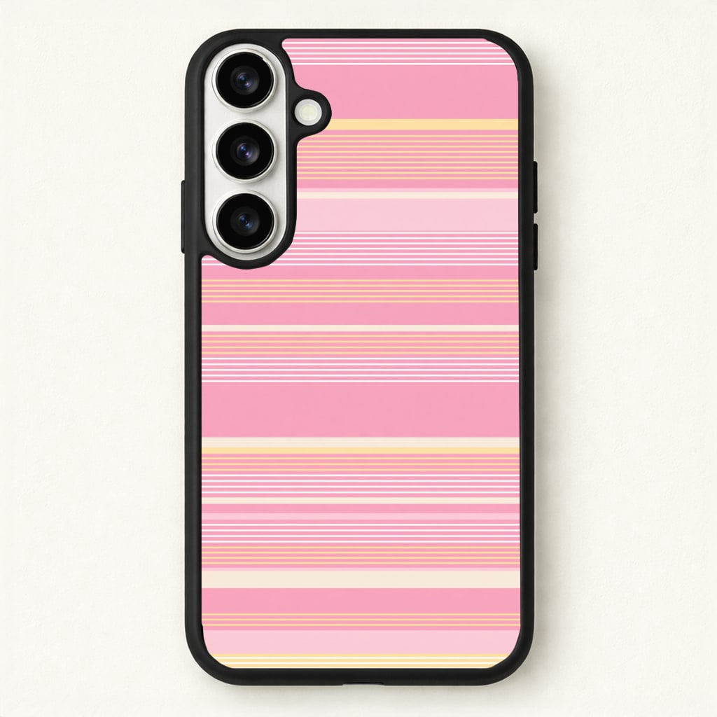 Blush Butter Stripes Phone Case