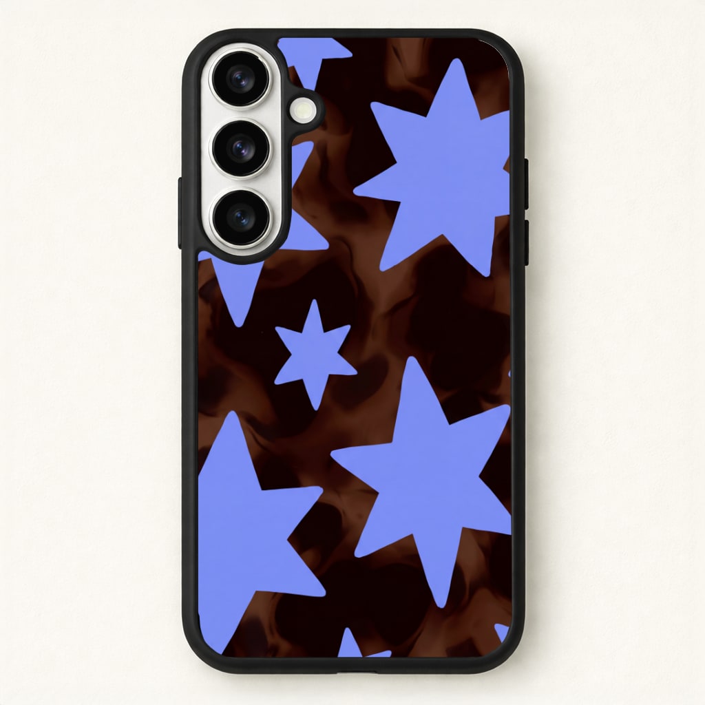 Tortoiseshell Star Scatter Phone Case