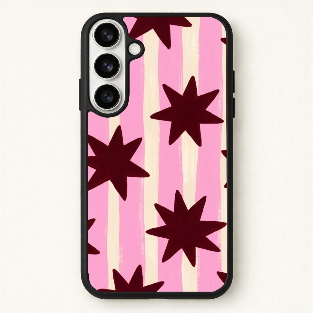 Painted Stripes And Stars Phone Case