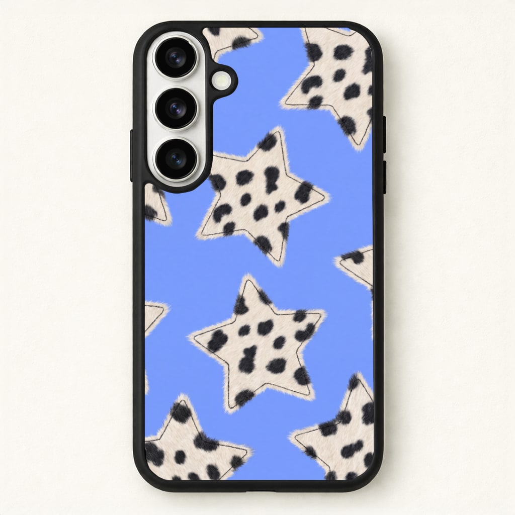 Fuzzy Cow Stars Phone Case