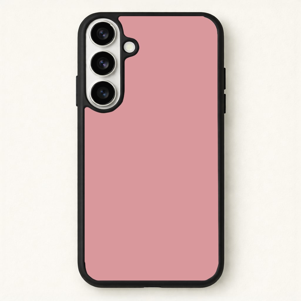 Dust Pink Personalised Phone Case - Galaxy S26 / Standard