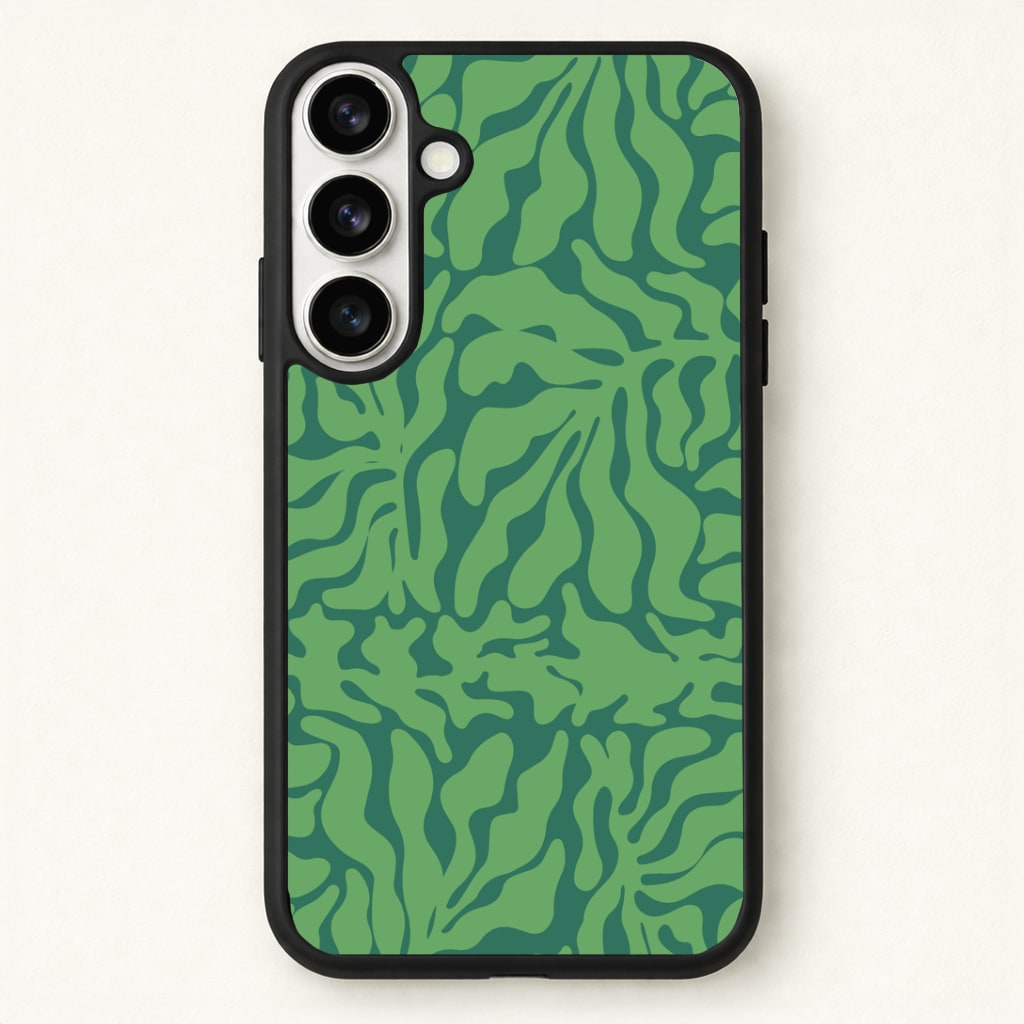 Green Leaves - Foliage Phone Case - Galaxy S26 / Standard
