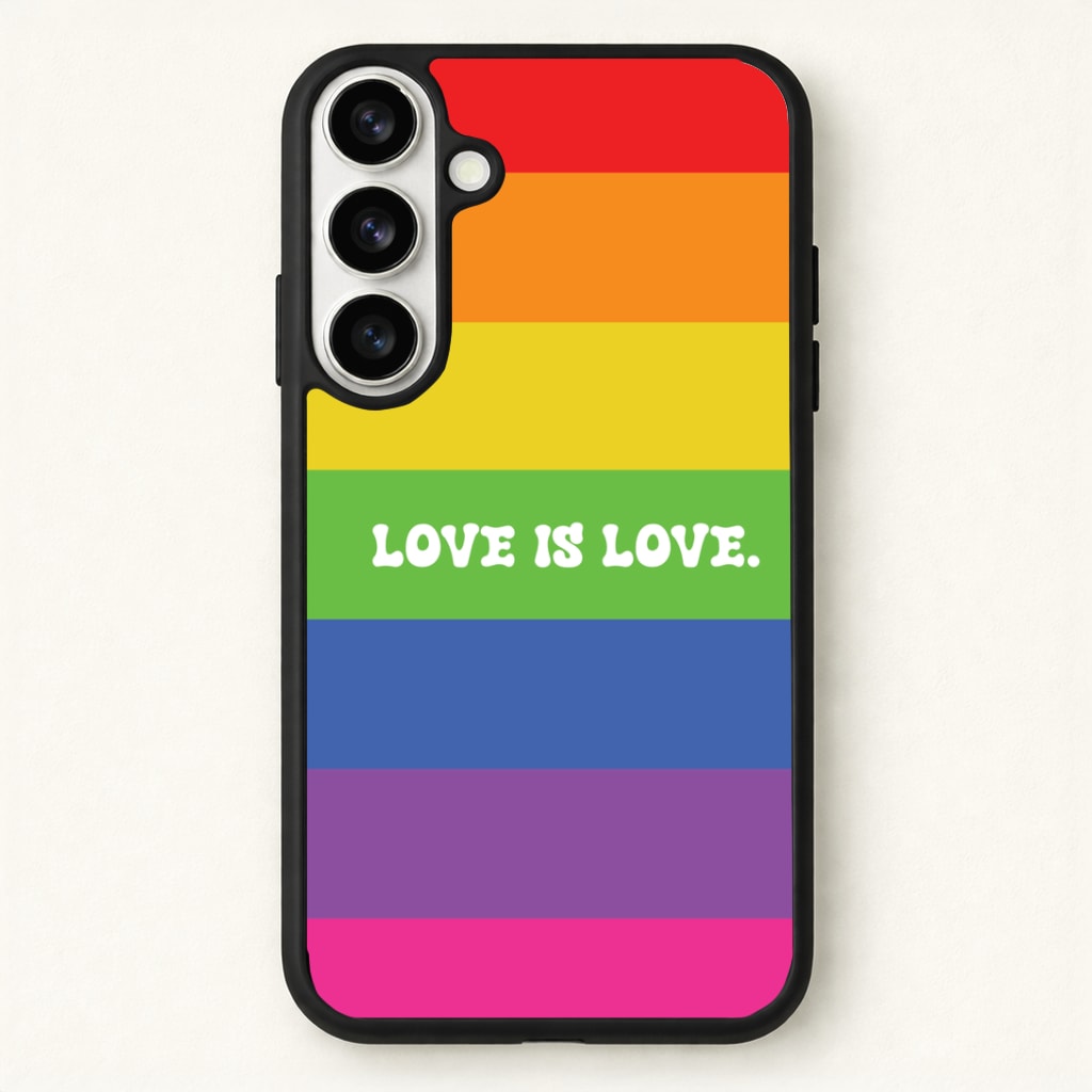 Love Is Love - Pride Phone Case - Galaxy S26 / Standard
