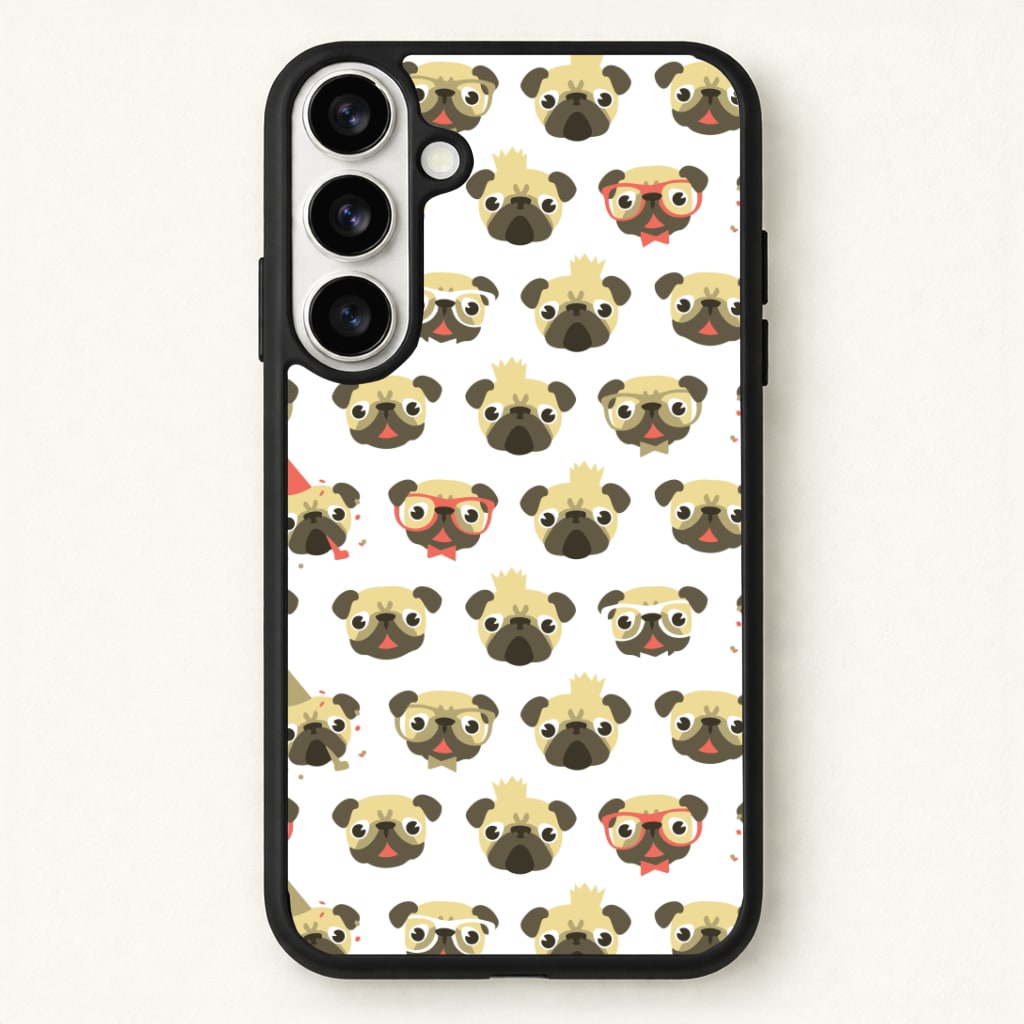 Pug Life - Pug Pattern Phone Case - Galaxy S26 / Standard