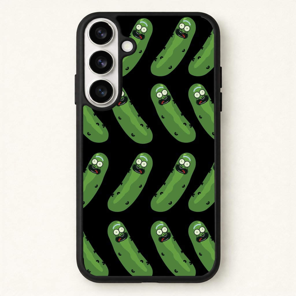 Pickle Rick Pattern - RAM Phone Case - Galaxy S26 / Standard