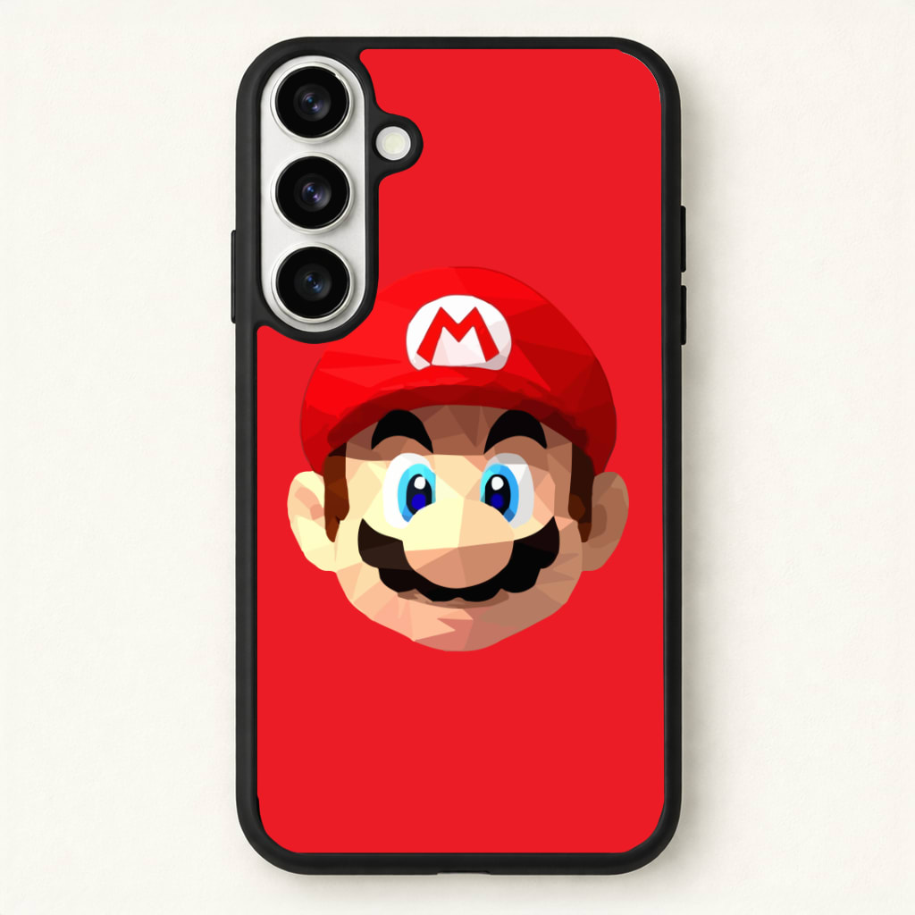 Mario Face - Mario Phone Case - Galaxy S26 / Standard