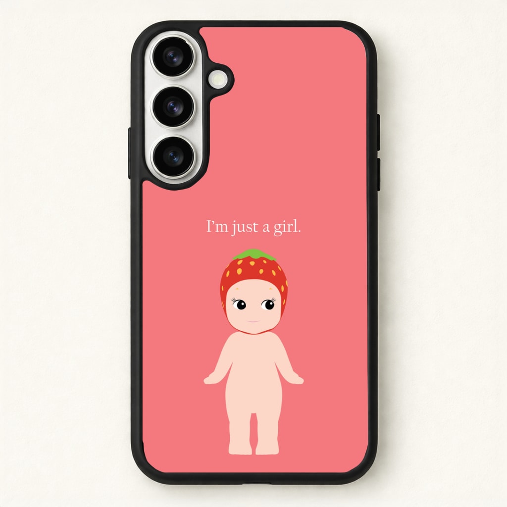I'm Just A Girl Phone Case - Galaxy S26 / Standard