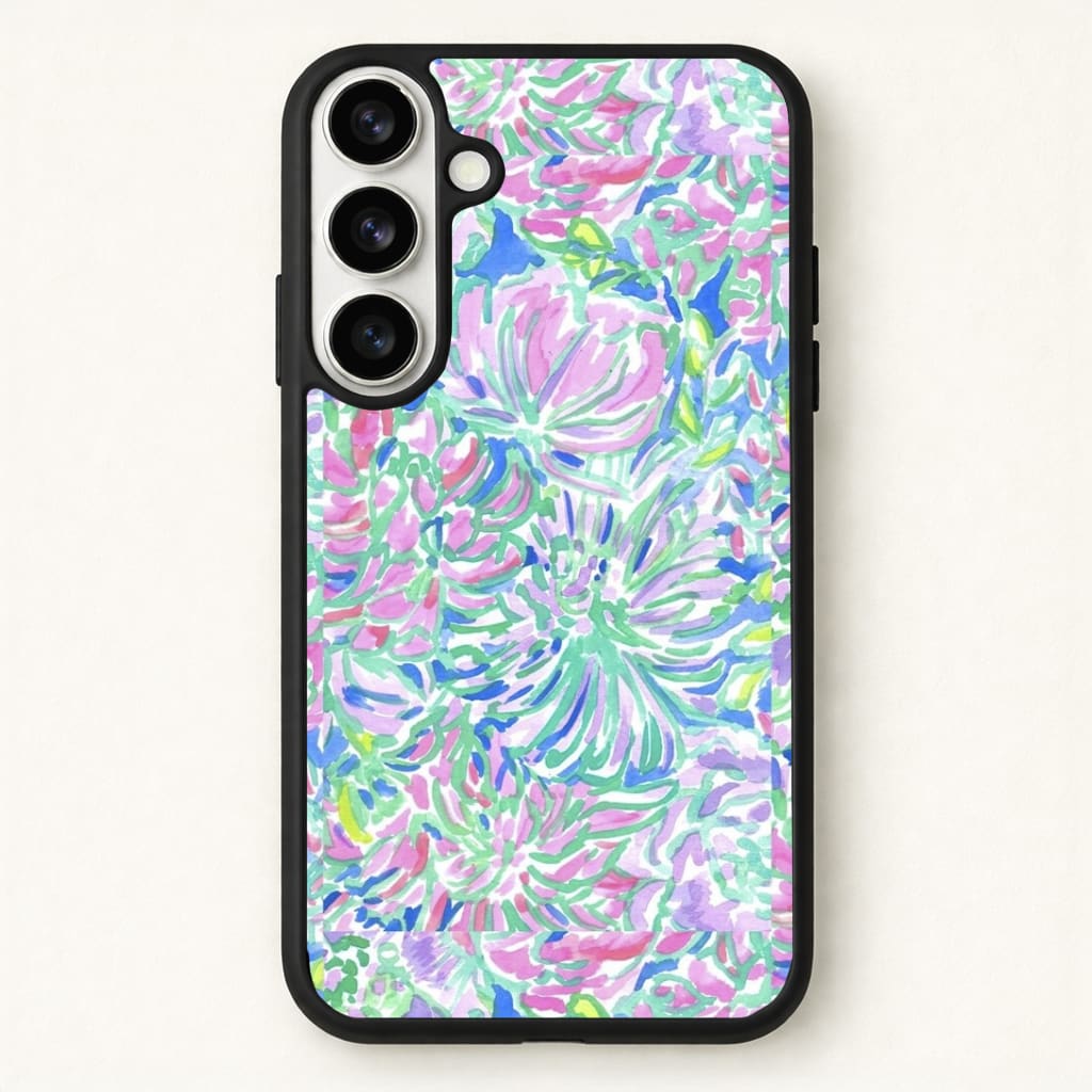 Colourful Floral Painting Phone Case - Galaxy S26 / Standard