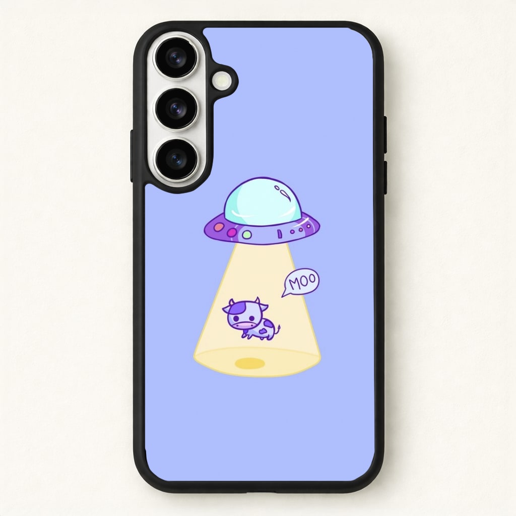 Cow Abduction Phone Case - Galaxy S26 / Standard