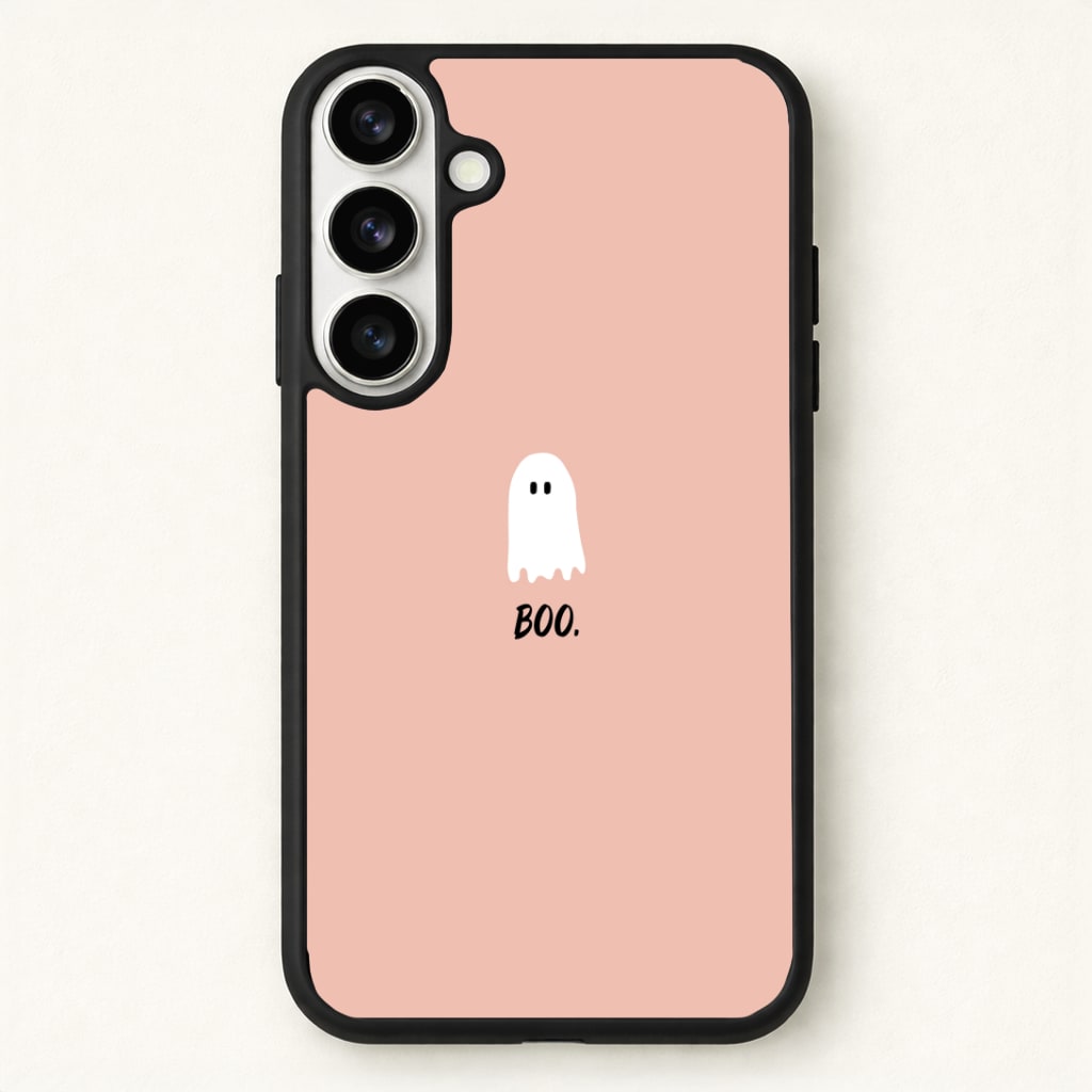 Boo - Ghost Halloween Phone Case - Galaxy S26 / Standard