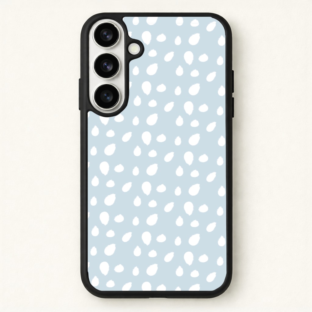 Pastel Blue Dots Phone Case - Galaxy S26 / Standard